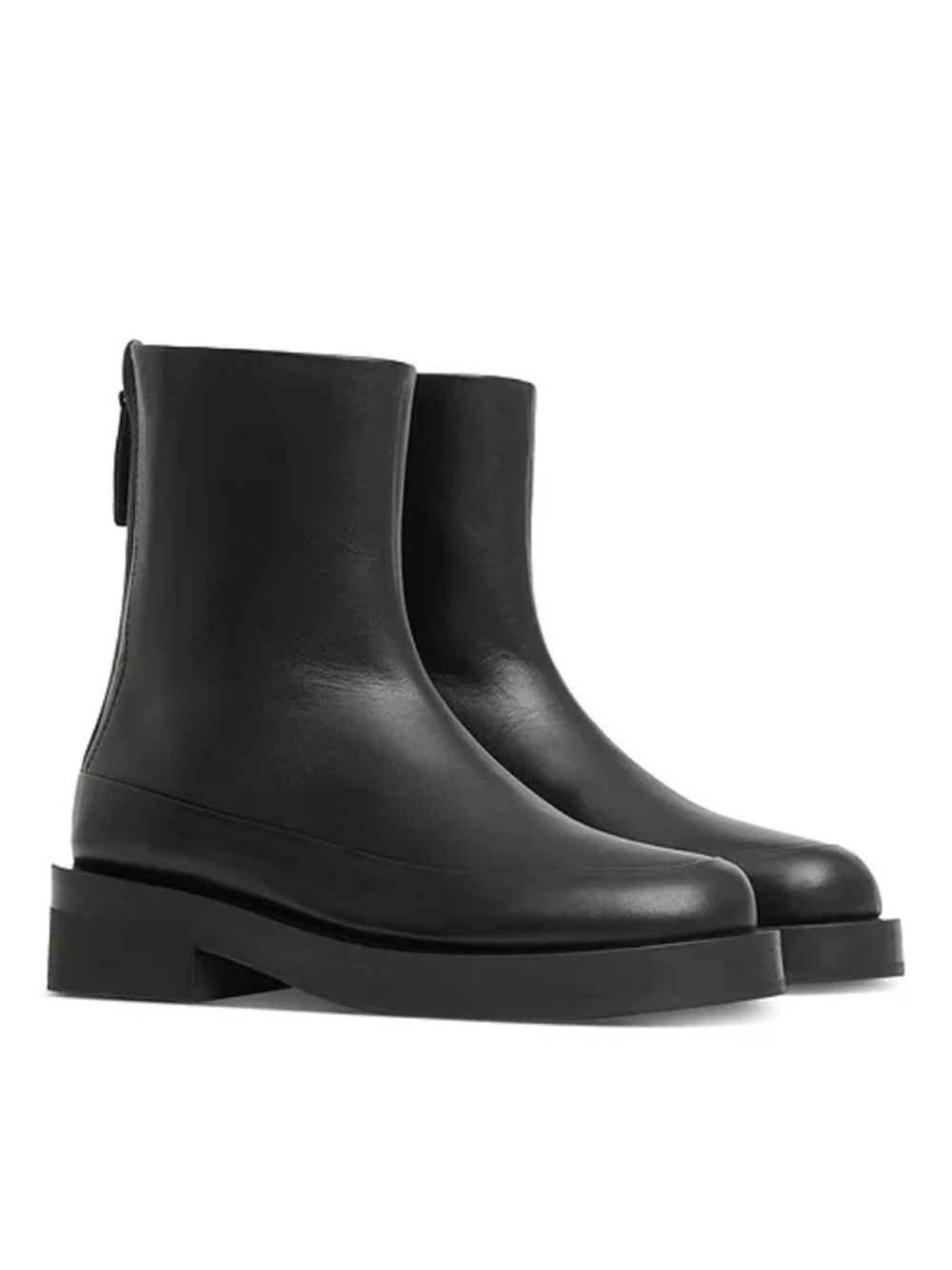 New Mansur Gavriel Marion Boot Black Leather Sz 8.5